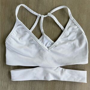 Five Dancewear Maverick White Strappy Bra AM